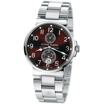 ユリスナルダン スーパーコピー 263-66-7/625 マキシ マリ-ン クロノメーター メンズ 腕時計